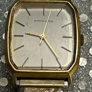 Wittnauer Vintage Gold and Silver tone Watch running perpetual